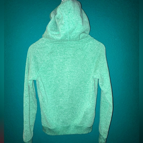 American Eagle thick lined jacket with hood women’s size medium - Picture 7 of 8